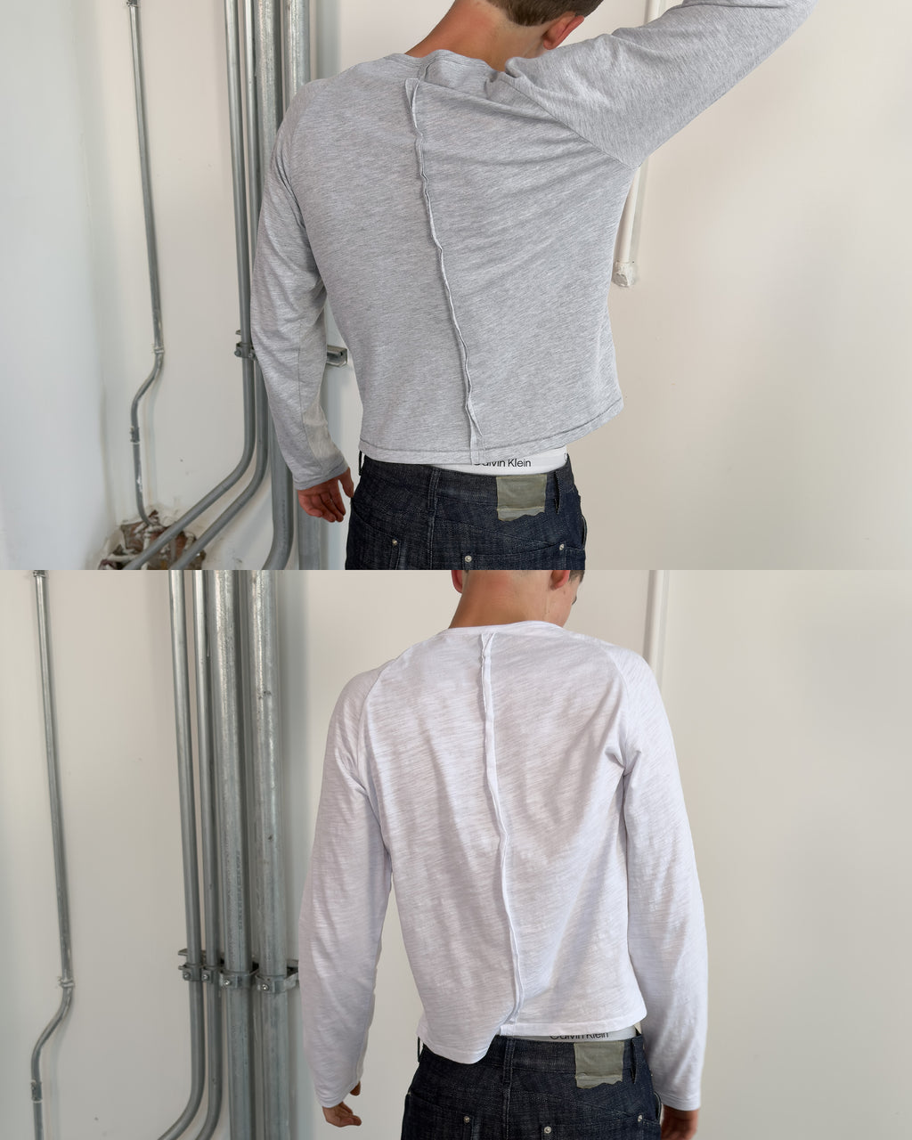 Slub Cotton Shirt – Grey